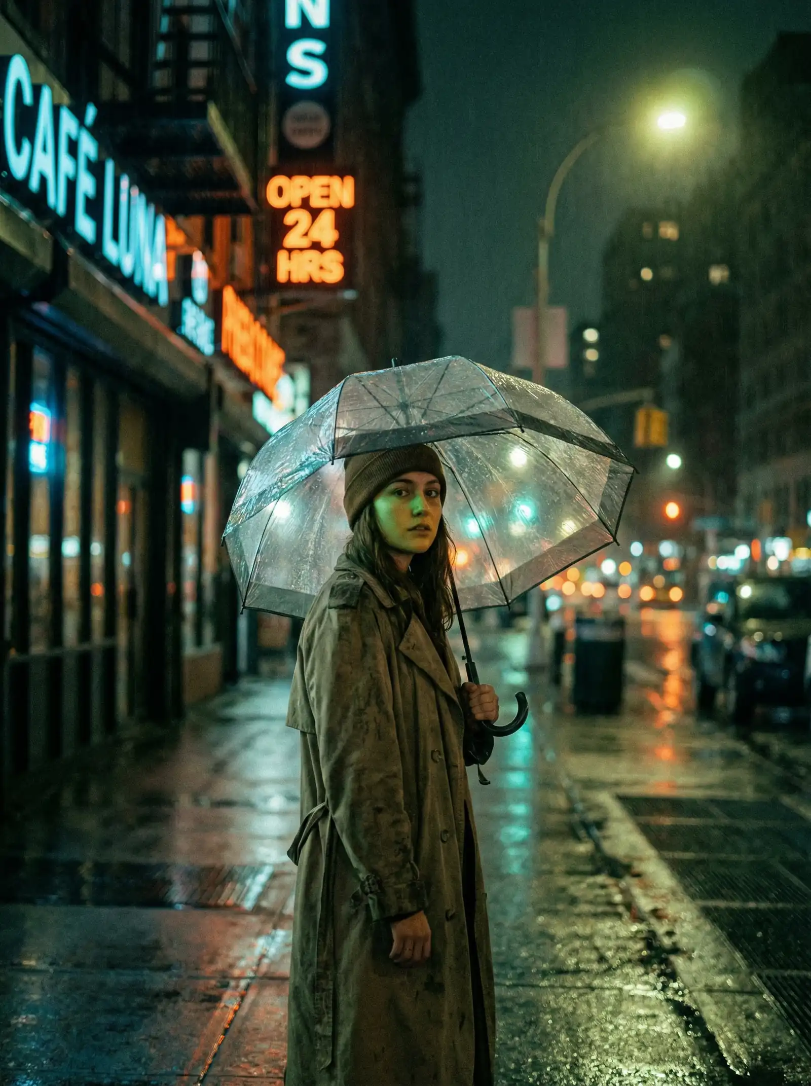 超级电能 本周佳作 - 雨夜独行